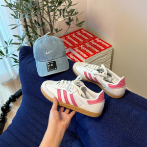 Giay Adidas Samba OG 'White Rose' JI2013