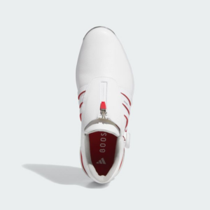 Giay Adidas TOUR360 Boa 24 Wide Golf 'White Scarlet' IE3368