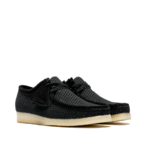 Giay Clarks Originals Wallabee 'Black Mesh' 26175848