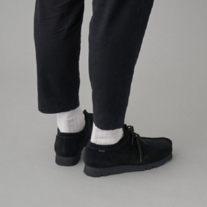 Giay Clarks Wallabee Gore-Tex 'Black Suede' 26149449