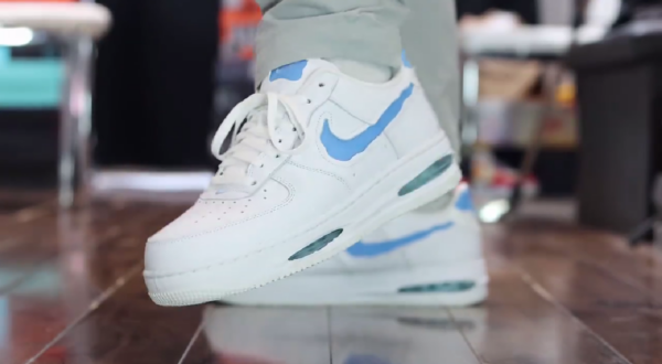 Giày Nike Air Force 1 Low Evo 'White University Blue' HF3630-101 - Hình ảnh 2