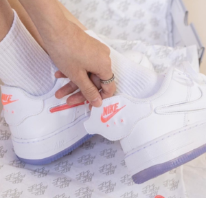 Giay Nike Air Force 1/1 'White Purple Pulse' DB1856-100