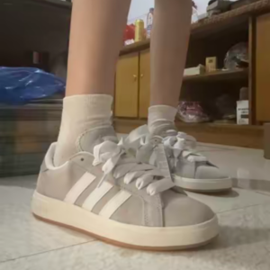 Giay Adidas Grand Court Base 'Beige' IH6185