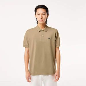 Ao Lacoste Classic Polo Shirt 'Beige' L1212-CB8