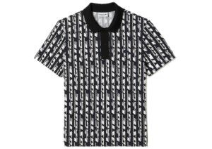 Ao Lacoste Two Tone Printed Movement Polo 'Blue White' PH5655-51-ANY