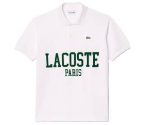 Ao Lacoste Flocked Polo 'White' PH7419-51-001
