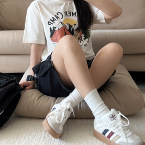 Giay Adidas Originals Samba XLG 'White Beige' JI4276