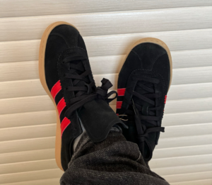 Giay Adidas Originals Stadt 'Black Red' JI1885