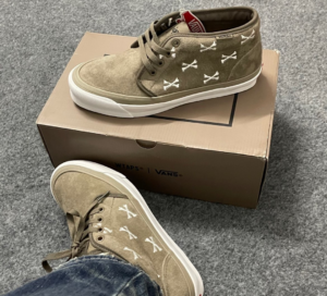 Giay Vans OG Chukka LX x WTAPS 'Bones Coyote' VN0A4U3GBMD