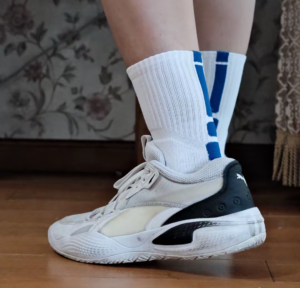 Giay Puma Court Rider Team 'White Black' 195660-03