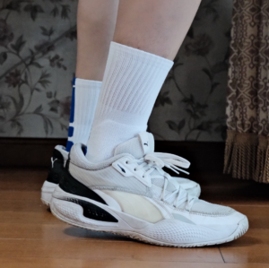 Giay Puma Court Rider Team 'White Black' 195660-03