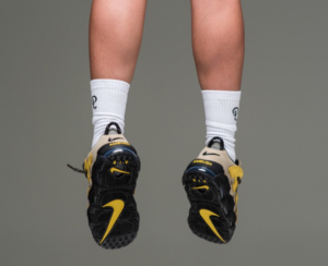 Giay Nike Air More Uptempo Low x AMBUSH 'Vivid Sulfur' FB1299-200