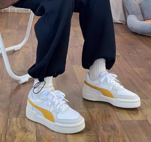 Giay Puma Suede Ca Pro FS 'White Yellow' 387327-08