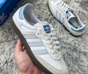 Giay Adidas Samba OG 'Heren White' JI2003