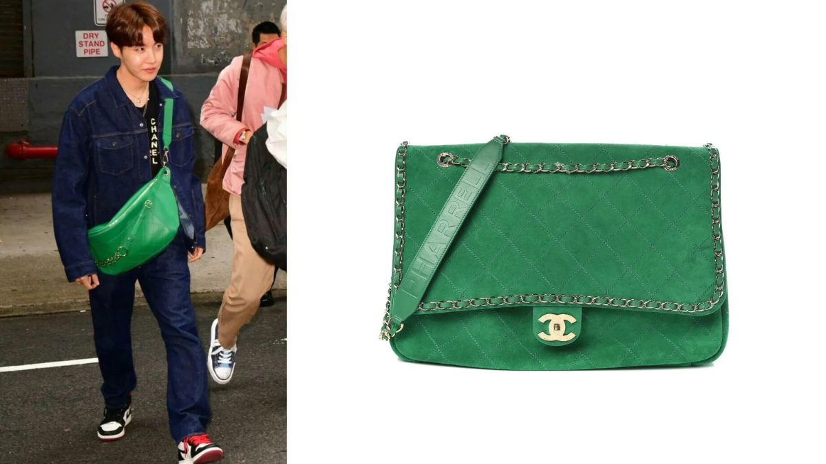 BTS và những chiếc túi làm mưa làm gió làng thời trang Hinh anh 14: BTS va nhung chiec tui lam mua lam gio lang thoi trang