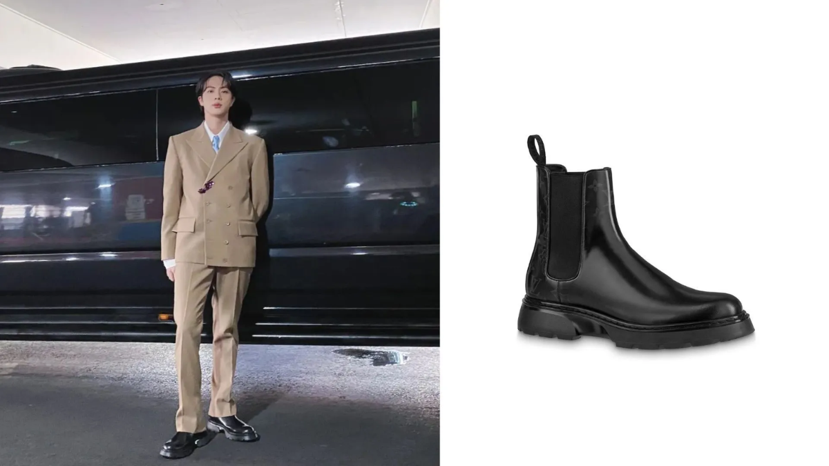 Hinh anh 5: Can canh nhung doi giay hang hieu dat do nhat cua Jin BTS