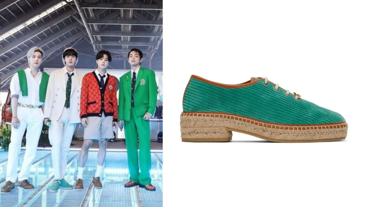 Hinh anh 13: Can canh nhung doi giay hang hieu dat do nhat cua Jin BTS