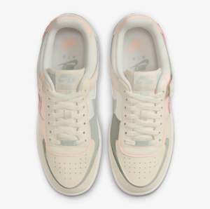 Giay Nike Air Force 1 Shadow 'Coconut Milk Crimson Tint' DZ1847-105