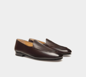 Giay Bally Plume Loafer 'Brown' 6308232