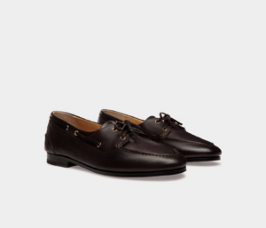 Giay Bally Plume Moccasin 'Brown' 6308229