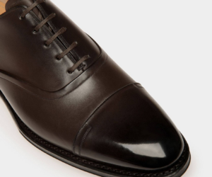 Giay Bally Scribe Un Oxford 'Ebony' 6308231