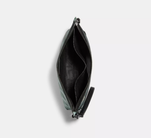 Tui Coach Carryall Pouch With Check Geo 'Green' 2747-QBTE