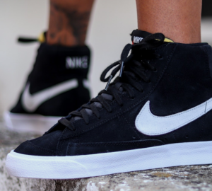 Giay Nike Blazer Mid '77 Suede 'Black Dust' CI1172‑002