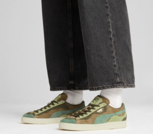 Giay Puma Suede 'Olive Green' 398656-05