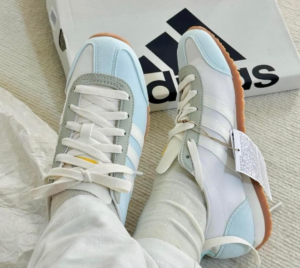 Giay Adidas VS JOG 2.0 'White Blue' JI2434