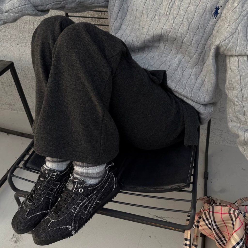 Alternative view of Giày Onitsuka Tiger Mexico 66 SD Denim 'Black' 1183C310-001