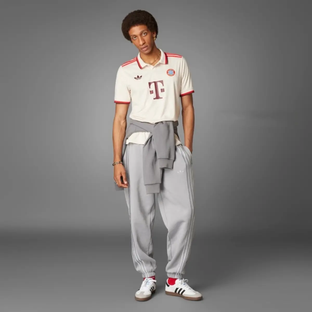 Alternative view of Áo Adidas FC Bayern 24/25 Third Jersey 'White' IZ3129