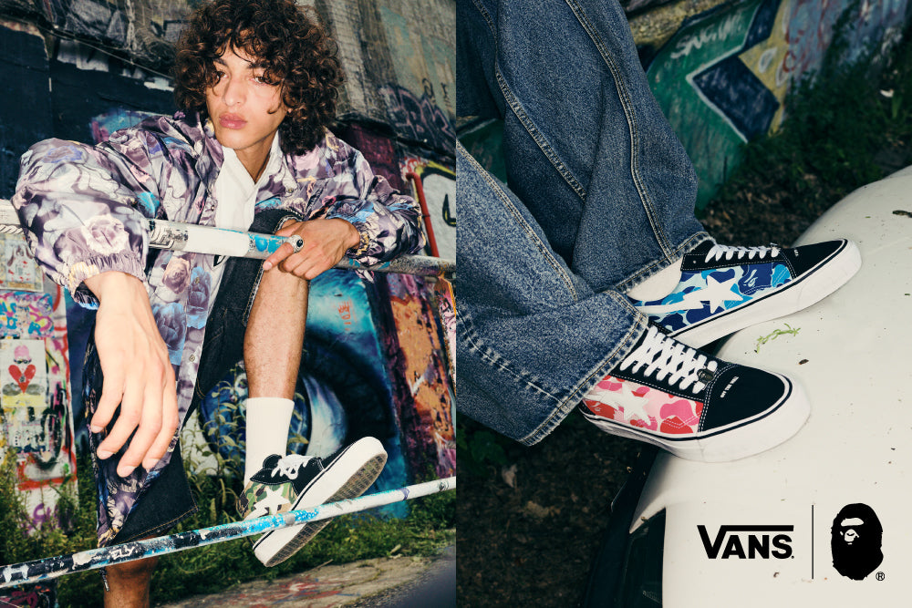 Hinh anh 2: BAPE x Vans Summer 2024 - su ket hop doc dao cua phong cach Streetwear huyen thoai