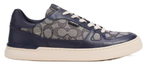 Giay Coach Clip Court Sneaker In Signature Jacquard 'Midnight Navy' CI079-BHP