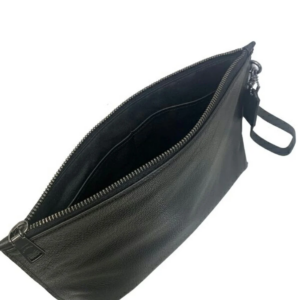 Tui Coach Pebble Leather Second Bag Pouch 'Black' F28614-BLK