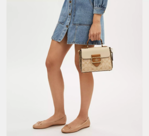 Tui Coach Morgan Top Handle Signature Canvas 'Gold' CR327-IMWQ4