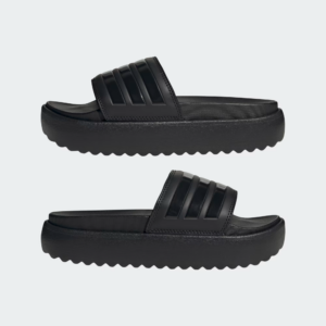 Dep Adidas Adilette Platform 'Triple Black' HQ6179