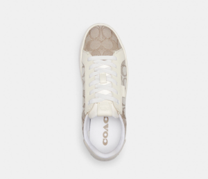 Giay Coach Lowline Low Top Sneaker 'Chalk' G5037-E4V