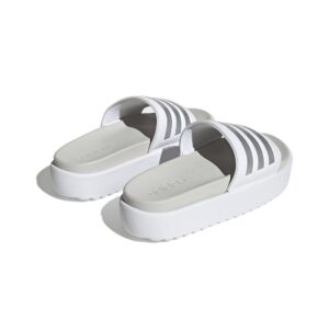 Dep Adidas Adilette Platform 'White Zero Metallic' IE9703