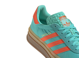 Giay Adidas Gazelle Bold 'Mint Rush Impact Orange' IG4386