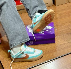 Giay Nike SB Day One 'Green Frost Dark Russet' FN4210-301