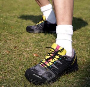 Giay Salomon Bodega x X-Mission 4 Suede 'Black Yellow' 417145