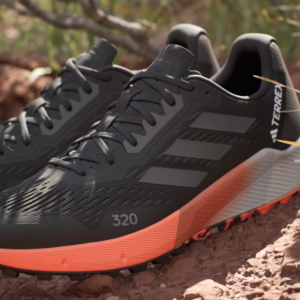 Giay Aididas Terrex Agravic Flow 2.0 'Black Impact Orange' IG8018