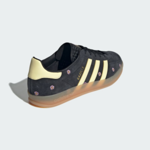 Giay Adidas Gazelle Indoor Floral 'Black Yellow' IF4490