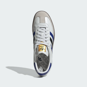 Giay Adidas Samba OG 'White Active Blue' ID1381