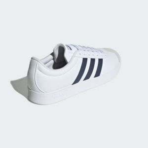 Giay Adidas VL Court Base 'White Navy' ID3709