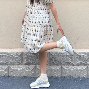 Giay Adidas Retropy F2 'White Blue Dawn' HQ1988