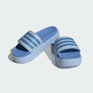 Dep Adidas Adilette Platform Slides 'Blue Fusion' HQ6181