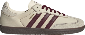 Giay Adidas Samba OG 'Wonder White Maroon' IG1987