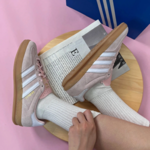 Giay Adidas Wmns Gazelle Indoor 'Sandy Pink Gum' IH5484
