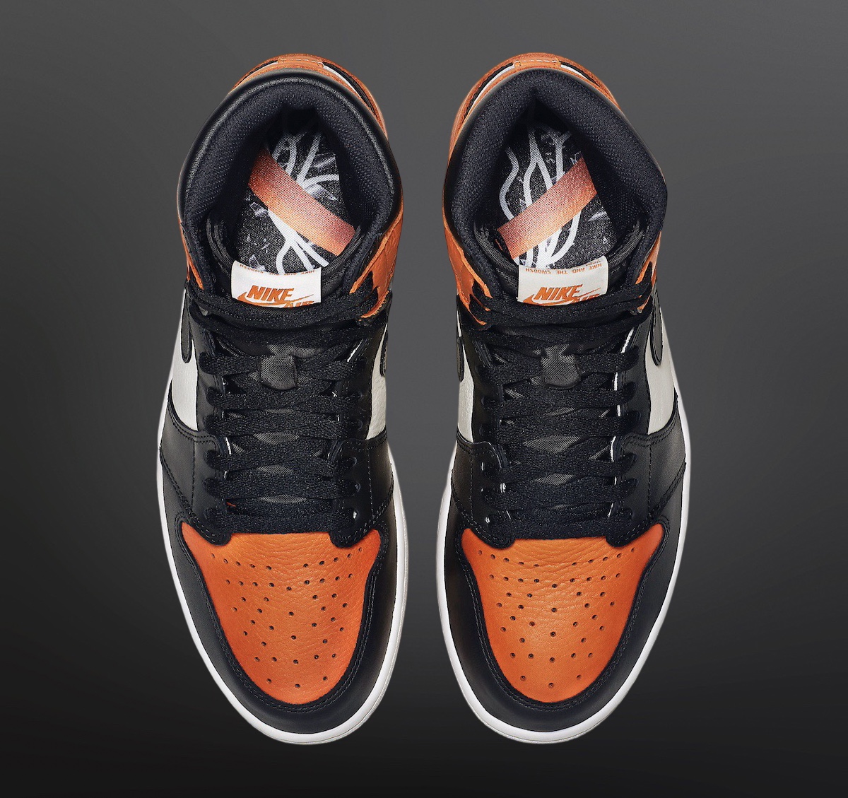 Jordan 1 High OG “Shattered Backboard” trở lại vào 2025 sau một thập kỷ Hinh anh 3: Jordan 1 High OG “Shattered Backboard” tro lai vao 2025 sau mot thap ky